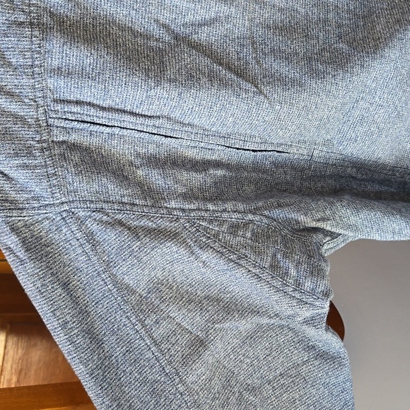 Duluth Free Swingin' Twist Cotton Flannel Relaxed Fit Button-Down Oversize Large - Picture 4 of 11